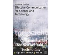 Effective Communication for Science and Technology: 92 (Macmillan Study Skills)