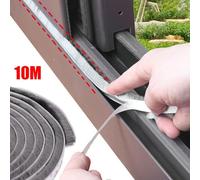 Effective Door Sash Sealing Strip, 10M Brush Pile for Insulation Against Cold and Pests