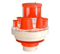 Effective Drainages Solution Long Service Pipe Joint Plug Fast Water Drain for Kitchen & Bathroom Odors Clogs Efficient Kitchen & Bathroom Drain Pipe Plug Six Way Odors Blockages