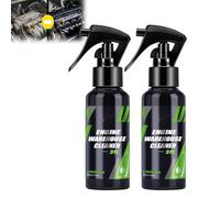 Effective Engine Warehouse Cleaner Spray, Engine Cleaner Spray, Car Interior Automotive Dashboard Tool, for Automotive, Motorcycle, RV, Boat, Furniture (2pcs)