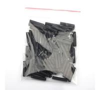 Effective Hook Protection 50100pcs Heating Shrink Tubing Tailored for Carp Fishing Techniques (Black 100pcs)
