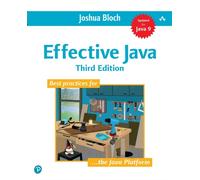EFFECTIVE JAVA by Joshua Bloch Limp / Vinyl Self Help Business