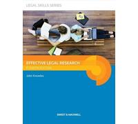 Effective Legal Research