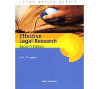 Effective Legal Research