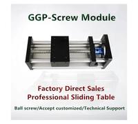 Effective Length 50mm-400mm Ball Screw Linear Rail Guide Slide Stage Actuator CNC Motion Table Motorized WITHOUT Stepper electronic starter IINKUEYK(1204 ballscrews,50mm)