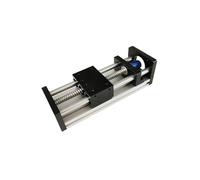 Effective Length 50mm-400mm Ball Screw Linear Rail Guide Slide Stage Actuator CNC Motion Table Motorized WITHOUT Stepper electronic starter(1610 ballscrews,100mm)