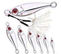 Effective Metal Jigs for Fishing with Holographic Shine Ideal for Catching For Big Fish Including Mackerel and Bass (30g)