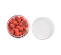 Effective Presentation with Carp Fishing Pop Ups Boilies Beads EVA Ball (10mm Strawberry Flavor)
