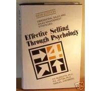 Effective Selling Through Psychology: Dimensional Sales and Sales Management Strategies