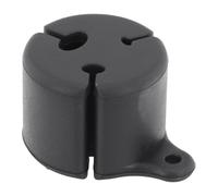 Effective Silicone Fishing Rod Protection Ideal Holder for Lure Rods, Safeguarding Against Wear and Tear (Black)