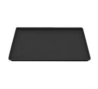 Effective Silicone Mat for Coffee Machine Stability, Resistant to Molds and Easy to Clean for Everyday Use (black)
