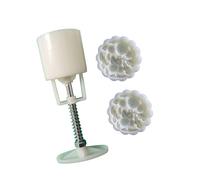 Effective Thickened Cakes Delicate Patterned Cakes Crafting Molds Manual Dessert Press Embosser Pie Press Mold with Floral Embossing Design