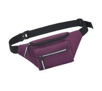 Effective Waist Bag for Active Lifestyle Sturdy Nylon Waist Bag with Easy Access Pockets for Runners and Travelers Water Resistant Materials