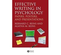 Effective Writing in Psychology: Papers, Posters, and Presentations