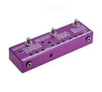 Effector, HUIOP RC5 6-in-1 Guitar Multi-Effects Pedal Reverb + Chorus + Distortion + Overdrive + Booster + Buffer Full Metal Shell with True Bypass, Effector Pedal