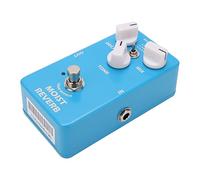 Effects Pedals, Blue Electric Guitar Effect Pedal 3 Modes Moist Reverb Single for Playing