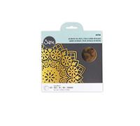 Effectz Decorative Foil Sheets Gold 6" x 6" 10 shts