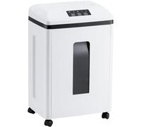 Effeluviate Professional Commercial Shredder:P-7 Security Super Micro-Cut 1x1.7mm 7 Sheets/CDs/Cards/Staples, 1.8L Waste Bin, Heavy Duty for Home/Office/Industry/Business
