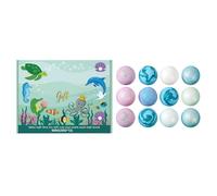 Effervescent Bath Balls,12pcs Colorful Bubbly Stocking Fillers - Bubbly Bath Balls with a Spa Bathing Experience - for Birthday, Children's Day, Thanksgiving, Boys and Girls, Home in the Bathroom