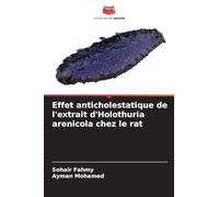 Effet anticholestatique de l'extrait d'Holothuria arenicola chez le rat