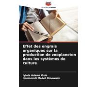 Effet des engrais organiques sur la production de zooplancton dans les systèmes de culture