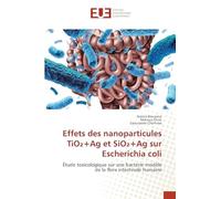 Effets des nanoparticules TiO₂+Ag et SiO₂+Ag sur Escherichia coli: Étude toxicologique sur une bactérie modèle de la flore intestinale humaine
