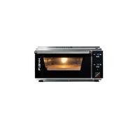 Effeuno P134H 509 Pro Electric Pizza Oven - Portable Countertop Oven for Neapolitan Pizza Making - 509°C Max Temp - Includes Biscotto Clay Stone - 230V 13A plug - Digital Touch Screen Display
