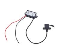 Efficiency 12V to 5V Converter Double USB a Output Waterproof Designs Power Adapter Upgrades for Electronics High Efficiency Power Converter