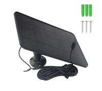 Efficiency 6W Solar Charging Board for Security Cameras Waterproof Design for Continuous for Home Security Systems and Low Power Devices