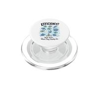 Efficiency Yeah that’s Where They Usually Are Funny Fish Pun PopSockets PopGrip for MagSafe