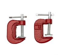 Efficient 1 Inch Mini G Clamp Set 2pcs for All Your DIY Carpentry Needs