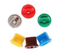 Efficient 10 Pack Nozzle Tips for Sprayers Fan Shaped for Enhanced Atomization and Water Saving in Gardening and Farming (blue)