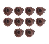 Efficient 10 Pack Nozzle Tips for Sprayers Fan Shaped for Enhanced Atomization and Water Saving in Gardening and Farming (brown)