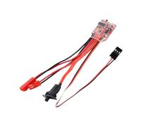 Efficient 10A / 20A / 30 a Brushed ESC Featuring Bidirectional Drive and Multiple Current Option for Remote Models Vehicles