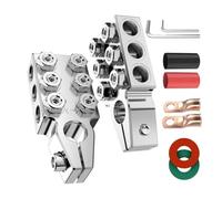 Efficient 12 Way Battery Terminal Connector Set Designed For Various Voltage Batteries From 6V To 48V