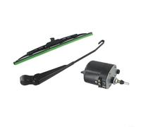 Efficient 12V Wiper Motor with Blade for Fishing Boat, RV, Fits Tractors and Models (motor + wiper)