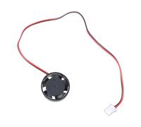 Efficient 2510 25x10mm Round Cooling Fan Car LED Lighting DC5V 12V 24V Option 0.5W Power 28cm/11.02" Cable Sleeve Bearing Fan