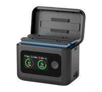 Efficient 27W Fast Charger Hub for Insta 360 X5, LED Display for Real Time Battery Monitoring and Management