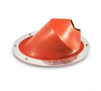 Efficient 45 Degree Angle Tent Flue Flashing Kits for Safe Wood Burning in Camping Tents (1pack)