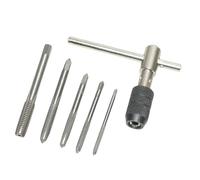 Efficient 5Pcs 3-6mm T Shaped Tap Wrenches Set for 3-8 Threading for Professional Screwdriver Wrenches Set