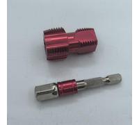 Efficient 6.35mm Hexagonal Electric Drill Adapter for Plastic Metal Efficient 6.35Mm Making Installation Quicker and More Effective (C)