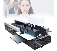 Efficient A4 Wireless Hot Melt Glue Book Binding Machine with Paper Punch, 1200W, 200 Sheets/Hour, 40mm Thick, 32cm Glue, for Office Book Albums
