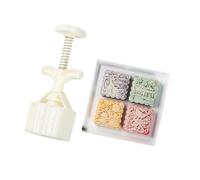 Efficient ABS Mooncake Maker Culture Rescue Design 75 Gram Capacity Optional Baking Accessories and Fish Shapes