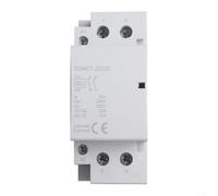 Efficient AC Contactor with Flame Retardant Housing Designed for DIN Rail Mounting, Operating at AC 230V with a Noise Level Below 15dB (32A)