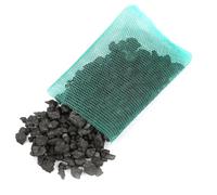 Efficient Activated Carbon Filter Fish Tank Water Purification, Strong Absorption Multifunctional Aquarium Media for Environment for Fish, Coconut Shell Charcoal Material (7 mesh bags)