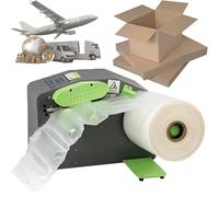 Efficient Air Bubbles Maker Machine - High-Speed Air Pillow Inflator for Secure Shipping & Protective Packaging