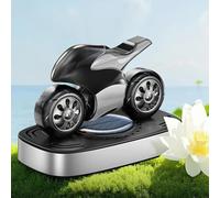 Efficient Air Purifier And Scent Diffuser For Cars Motorcycle Design With Solar Panel Technology (Gardenia)