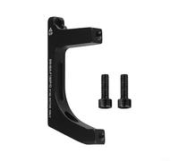 Efficient Aluminum Road Bike Brake Adapter Transition from Flat Mount to Post Mount for Enhanced Riding (front 160MM)