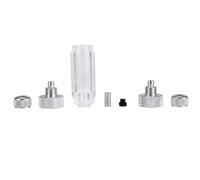 Efficient Aquarium CO2 Bubble Counter with Non-Return Function for Safe Carbon Dioxide Distribution in Fish Tanks - QUALITY Material - Double Head Design - Enhance Plant Growth