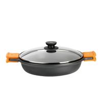 Efficient Baking Pan 1.5 L Round Die-cast Aluminum Casserole cm